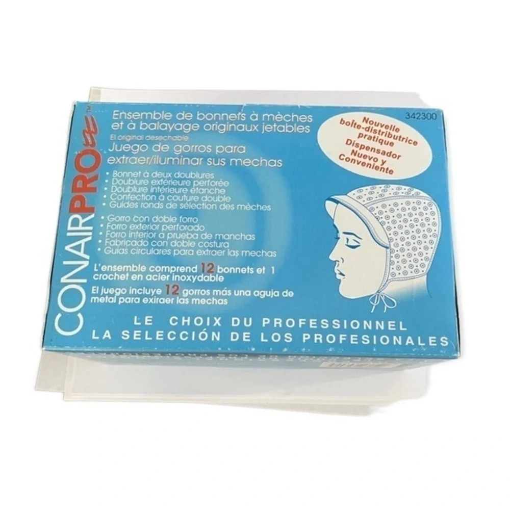 Conair Pro Frosting/Tipping Cap Kit 12 Caps